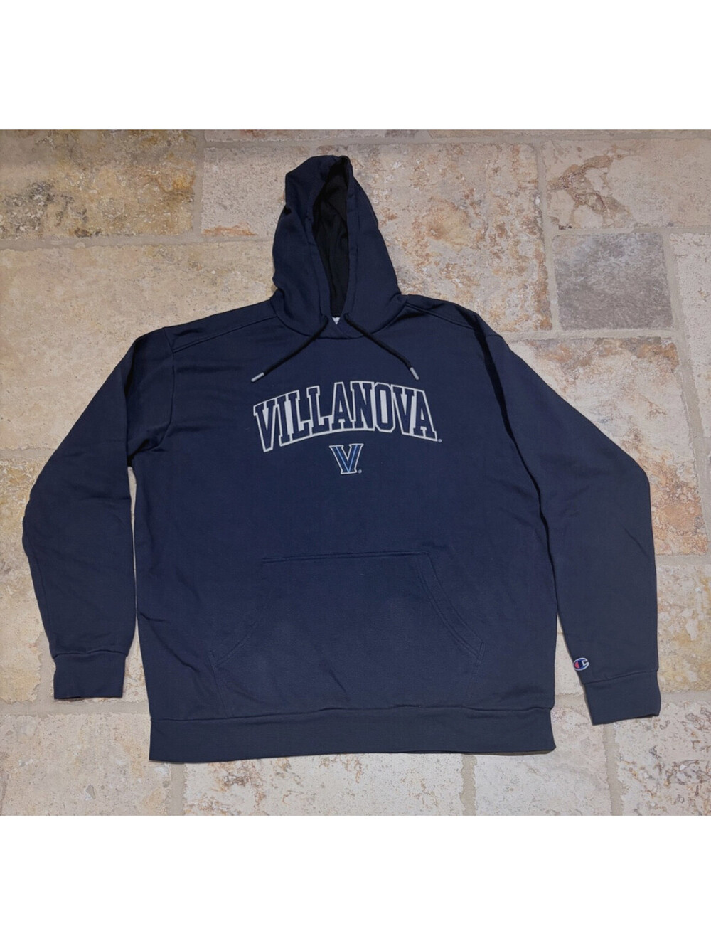 Villanova Wildcats Champion Navy Blue Crewneck Sweatshirt Unisex XL